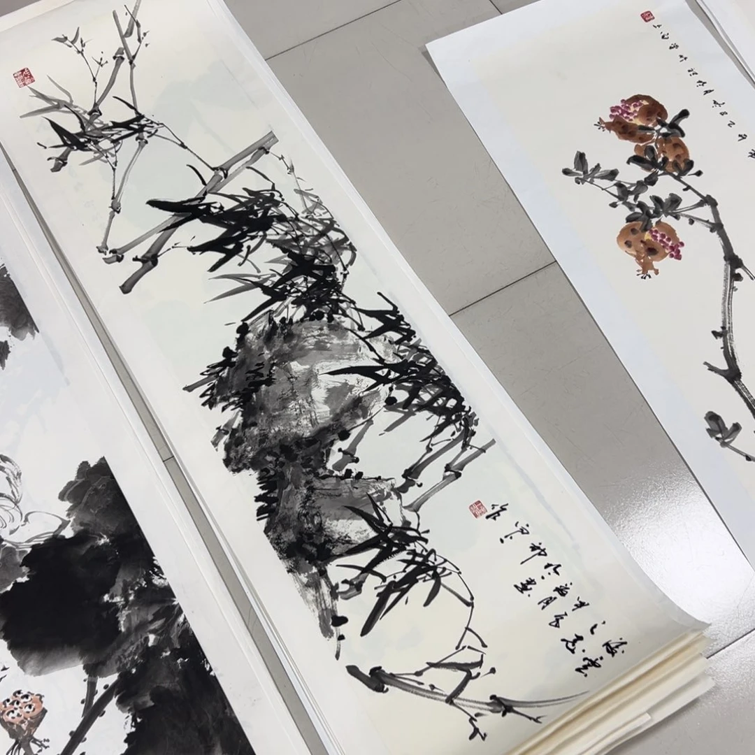 冰***莲国画国画作品国画作品欣赏