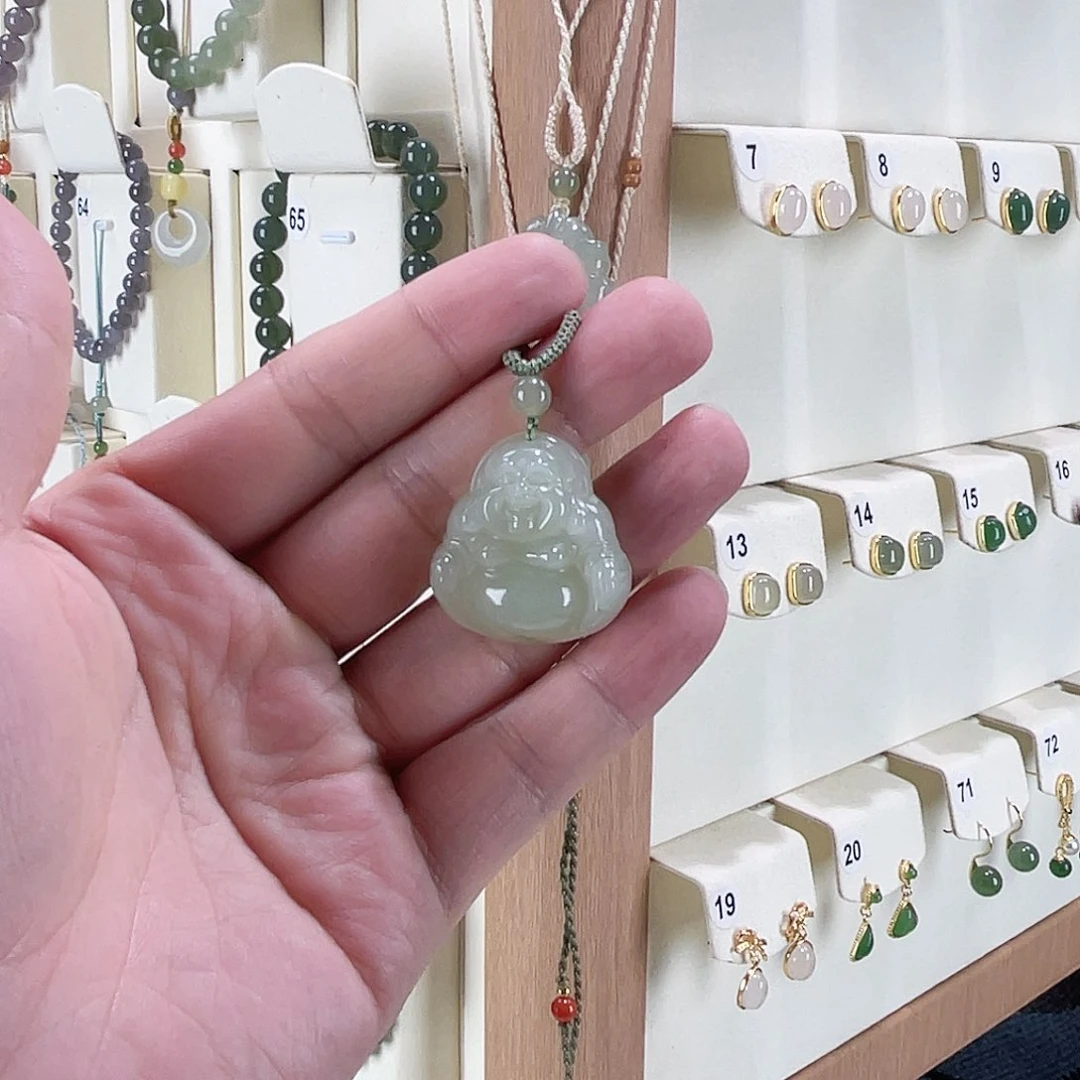 颈饰未镶嵌和田玉30佛公