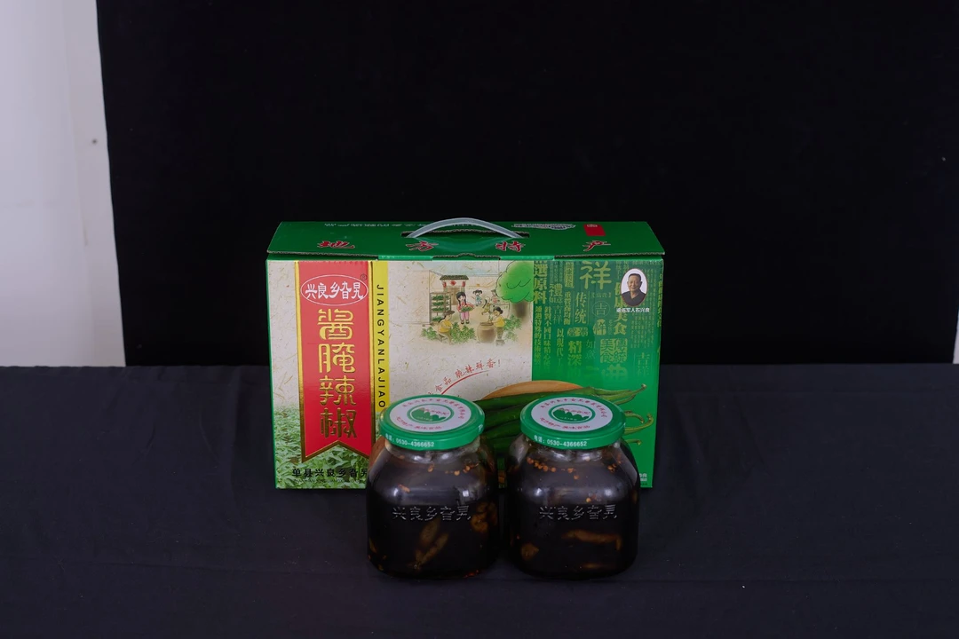 山东菏泽单县特产时楼酱辣椒