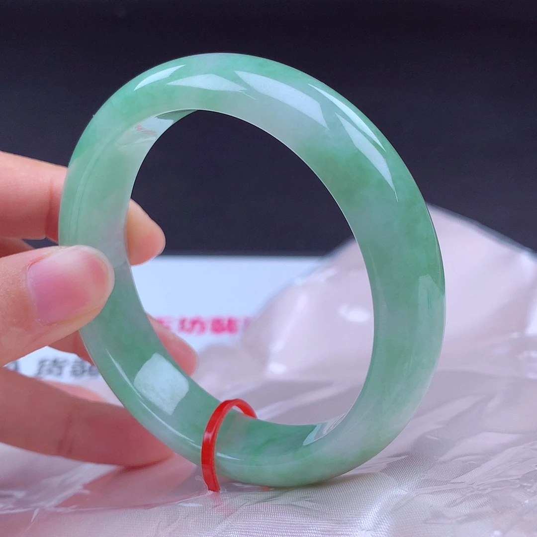 翡翠未镶嵌手镯手镯000734