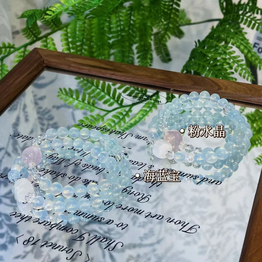 【十六珠宝】孤独与自由｜海蓝宝7mm设计款FX779多样性发一