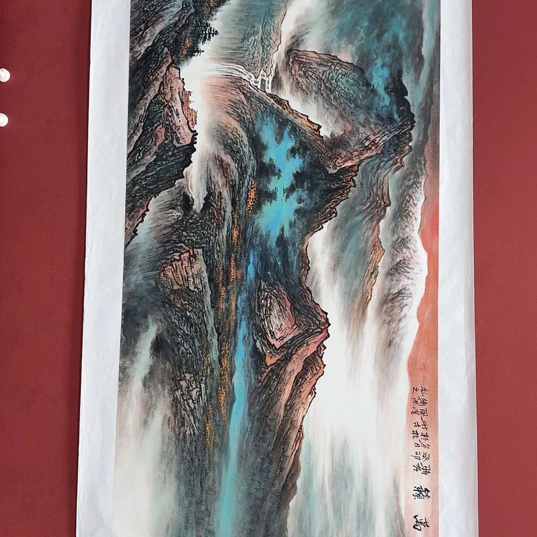 国画国画作品欣赏四尺整