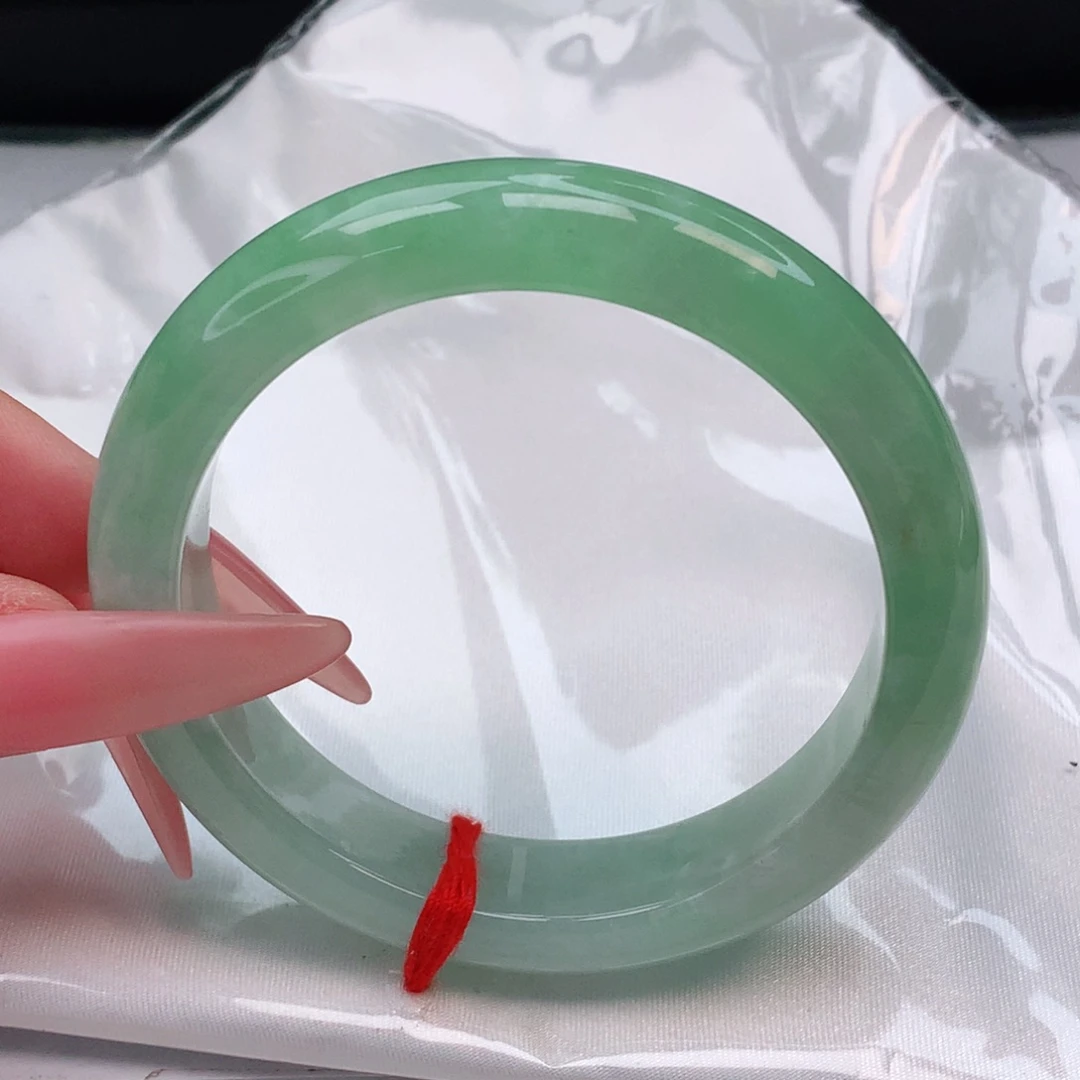 未镶嵌手镯翡翠正圈55