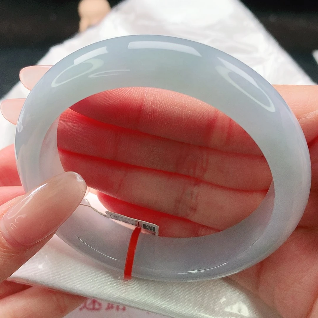 未镶嵌手镯翡翠58圈