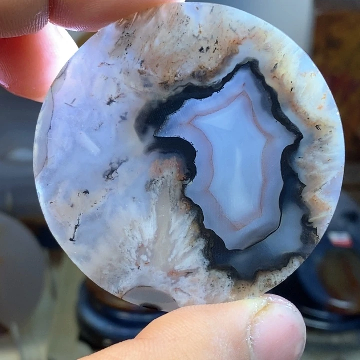 玛瑙/玉髓颈饰足银镀金镶嵌