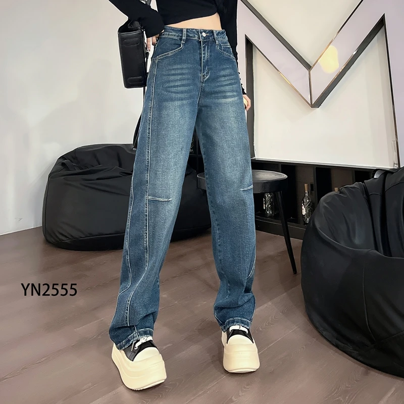 领逸时尚牛仔裤2555