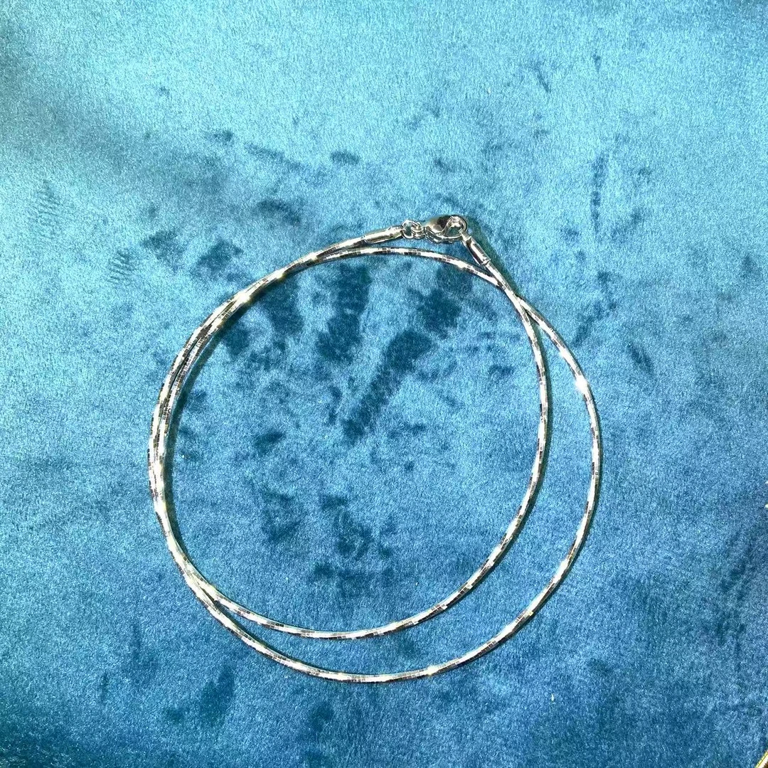 《千年甄选》中.缅C3-01素圈项链白