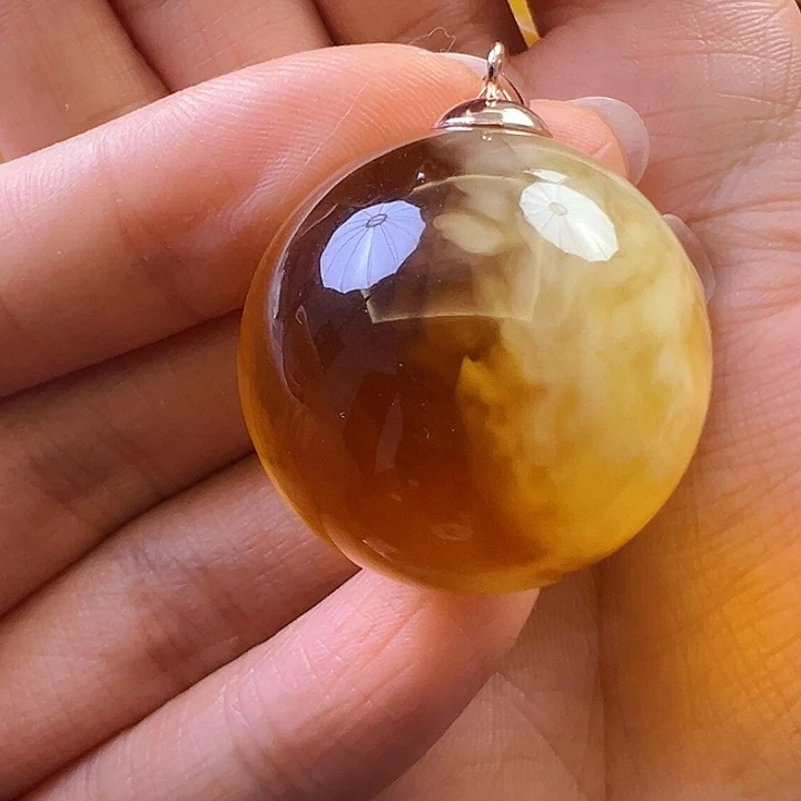 未镶嵌颈饰蜜蜡蜜蜡