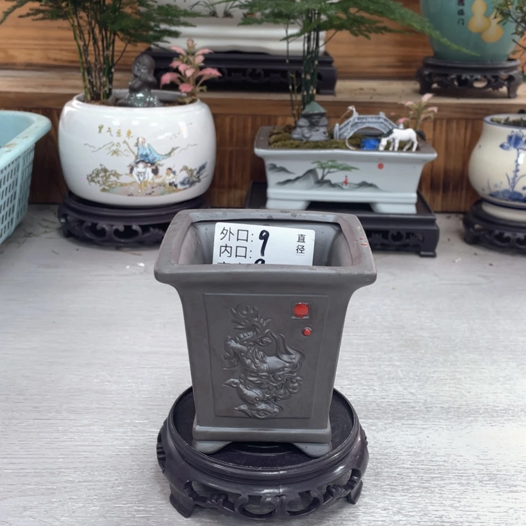 陶瓷花盆陶瓷艺术盆景花盆