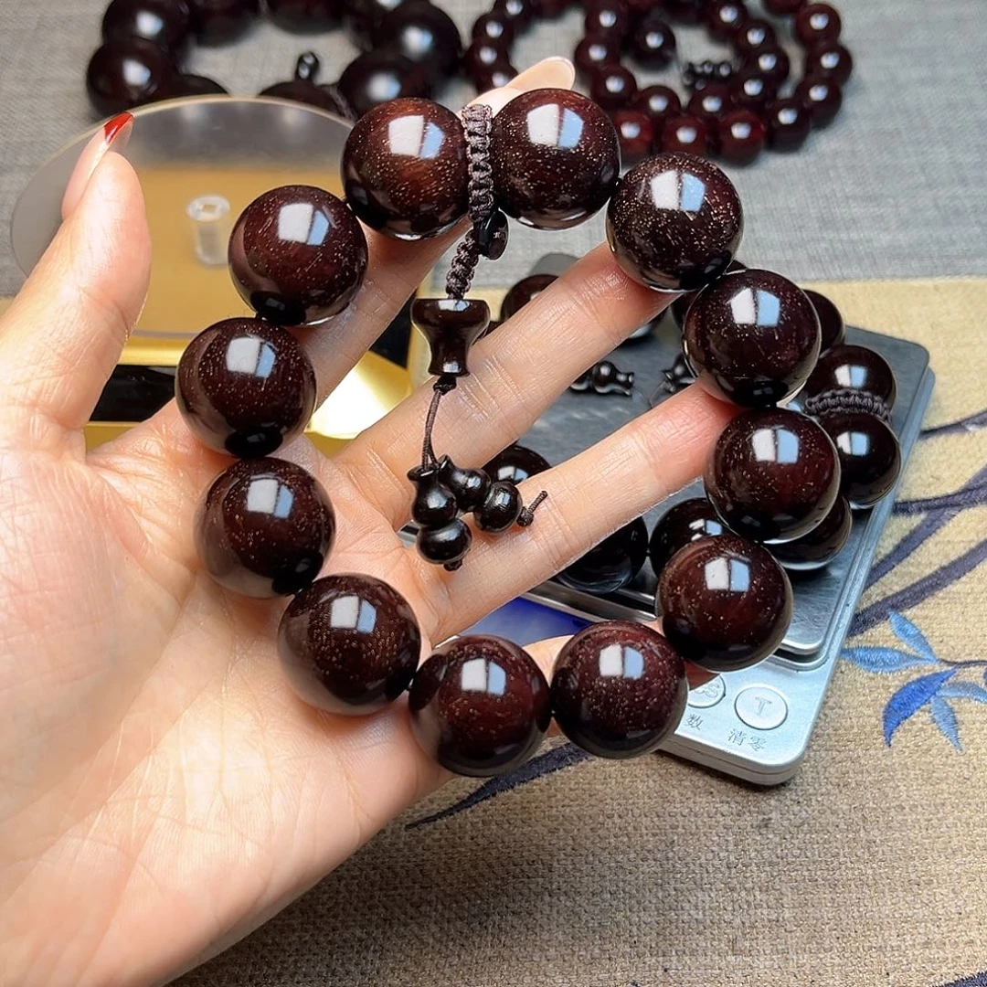 檀香紫檀（小叶紫檀）2.0 12颗满天星