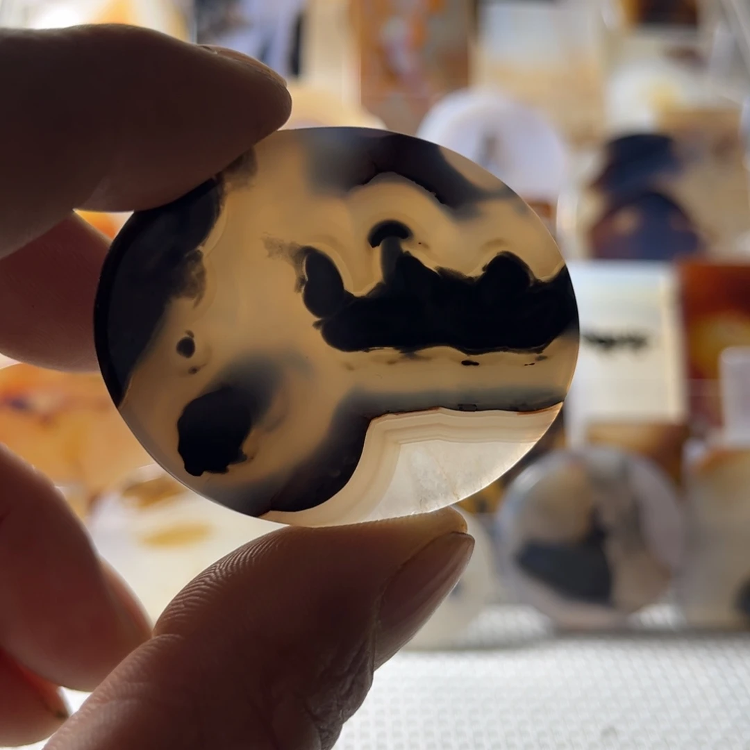 玛瑙/玉髓未镶嵌吊坠(不含链)