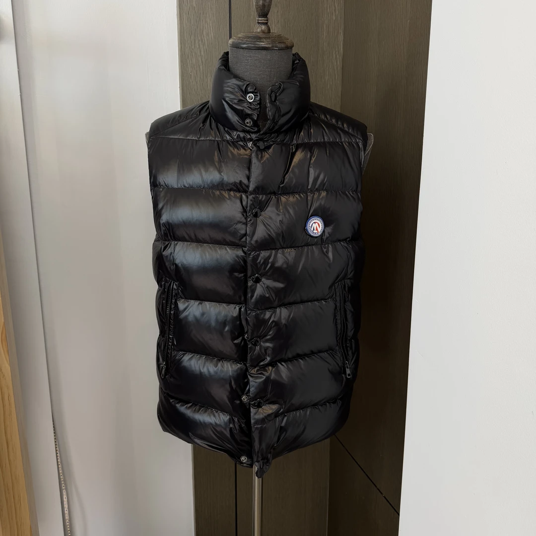 MONCIFB保暖羽绒马甲高充绒男士羽绒马甲