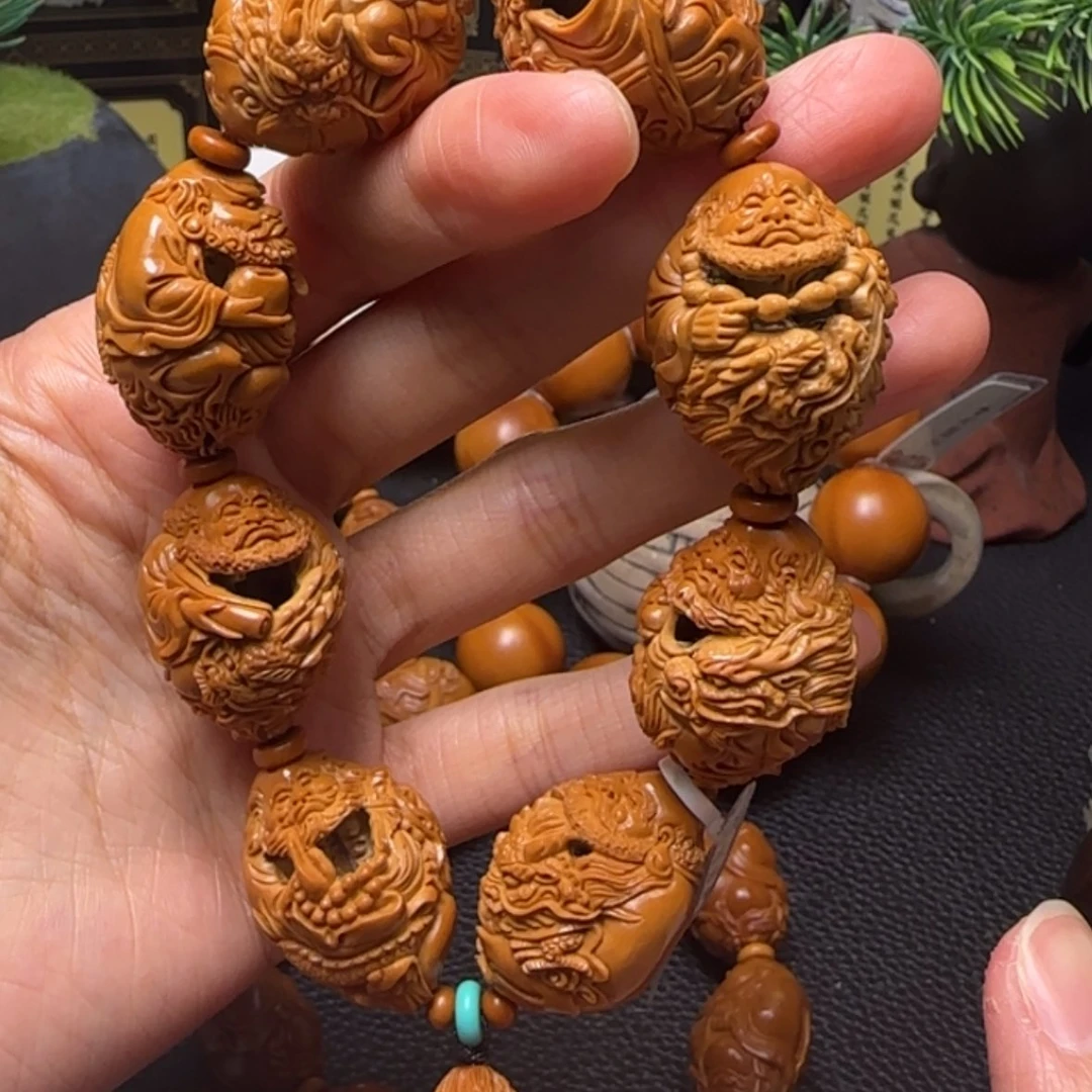 【闪购商品】橄榄核手串龙达摩