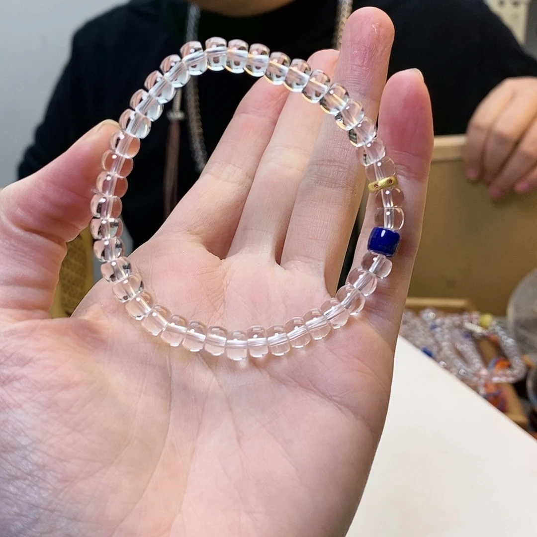 水晶手链未镶嵌原创设计