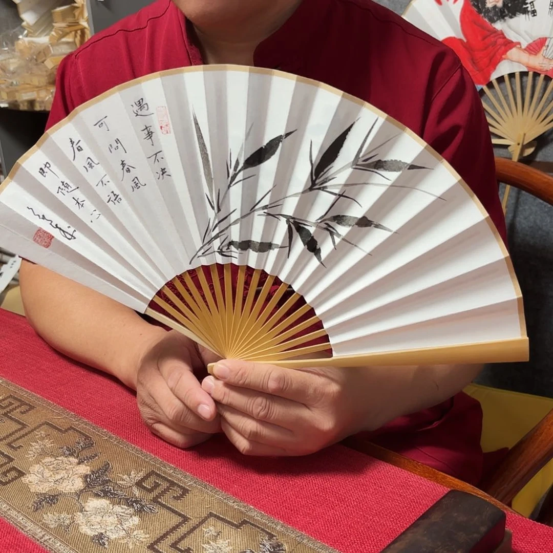 书法手写手绘作品7寸玉竹剑来