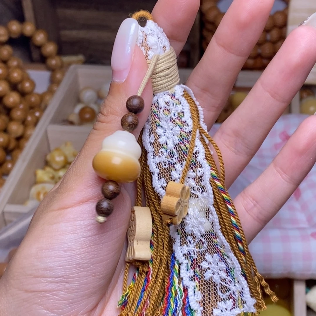 大***哒吊坠猴头核桃金流苏换玛奇朵补差