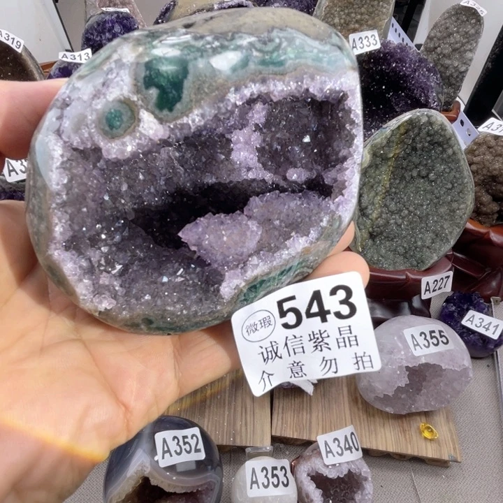 未镶嵌大型摆件（非配饰）紫晶