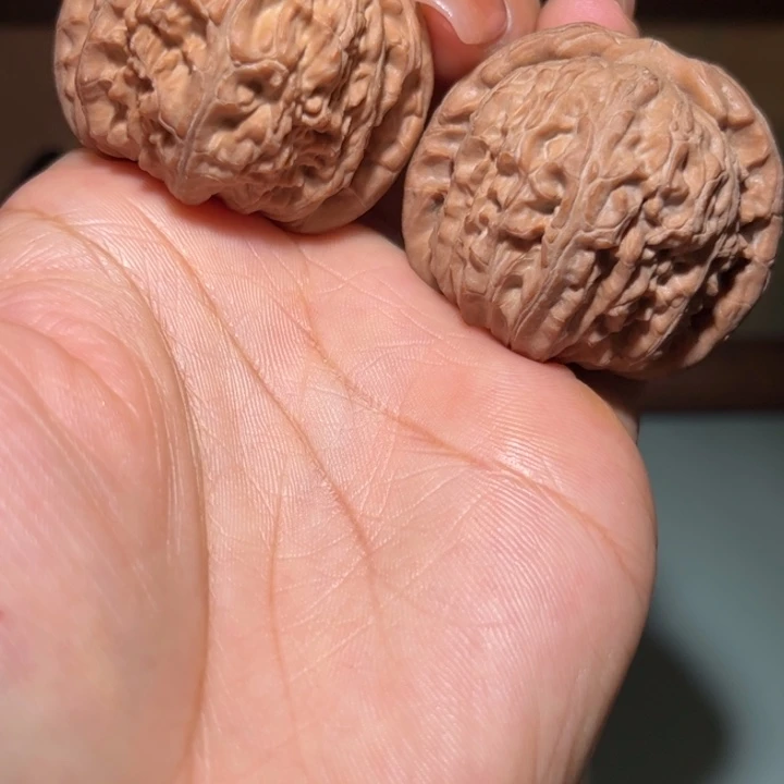 吊坠文玩核桃白狮子