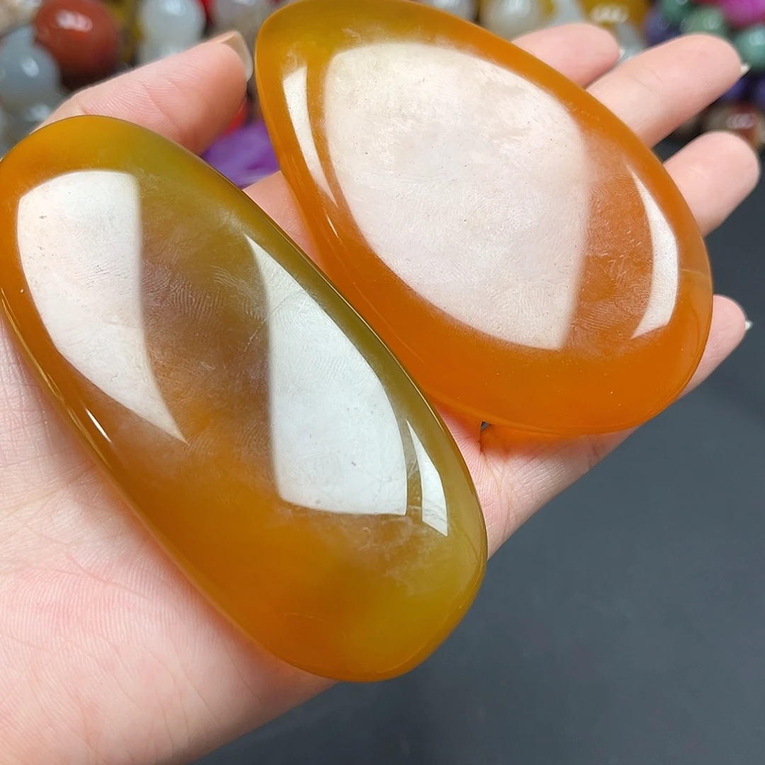 美***人玛瑙/玉髓未镶嵌珠宝奇石
