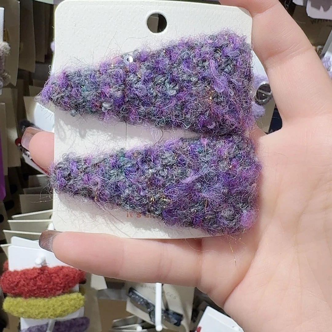 皮质铁合金紫色三角