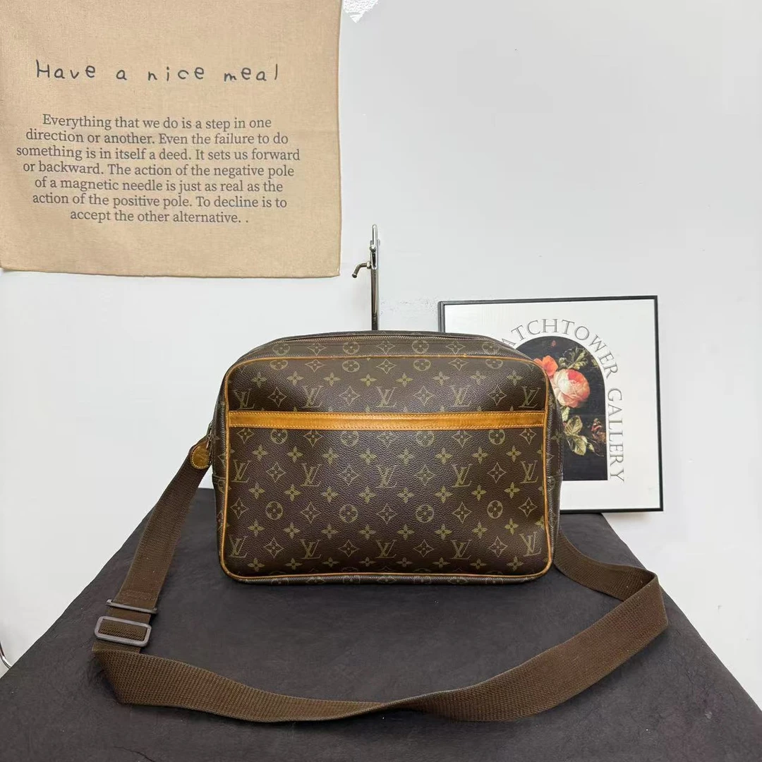 95新 LouisVuitton/路易威登 古登中古/lv大记者包/斜跨包/单肩包