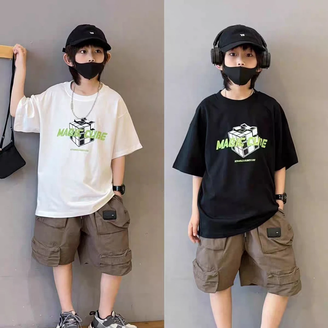 F67百搭男童短袖T恤