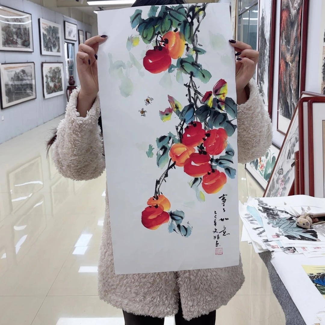 国画国画作品集一个