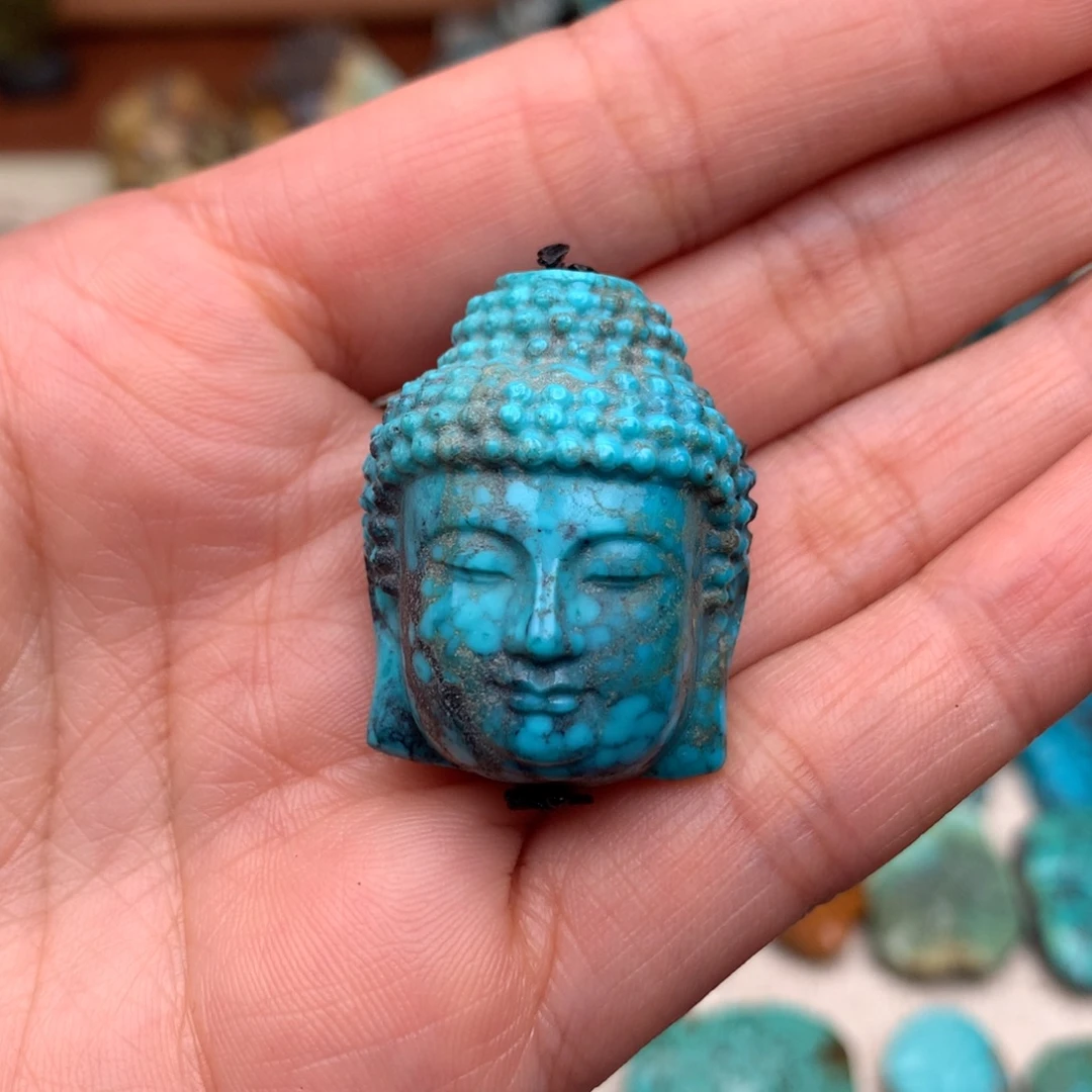 绿松石未镶嵌配饰