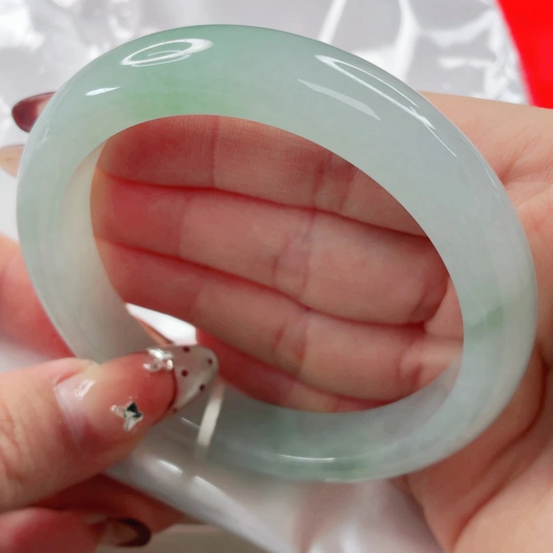 翡翠未镶嵌手镯59.7x501