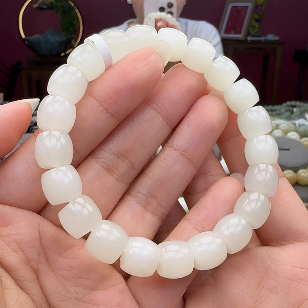 和田玉手链未镶嵌