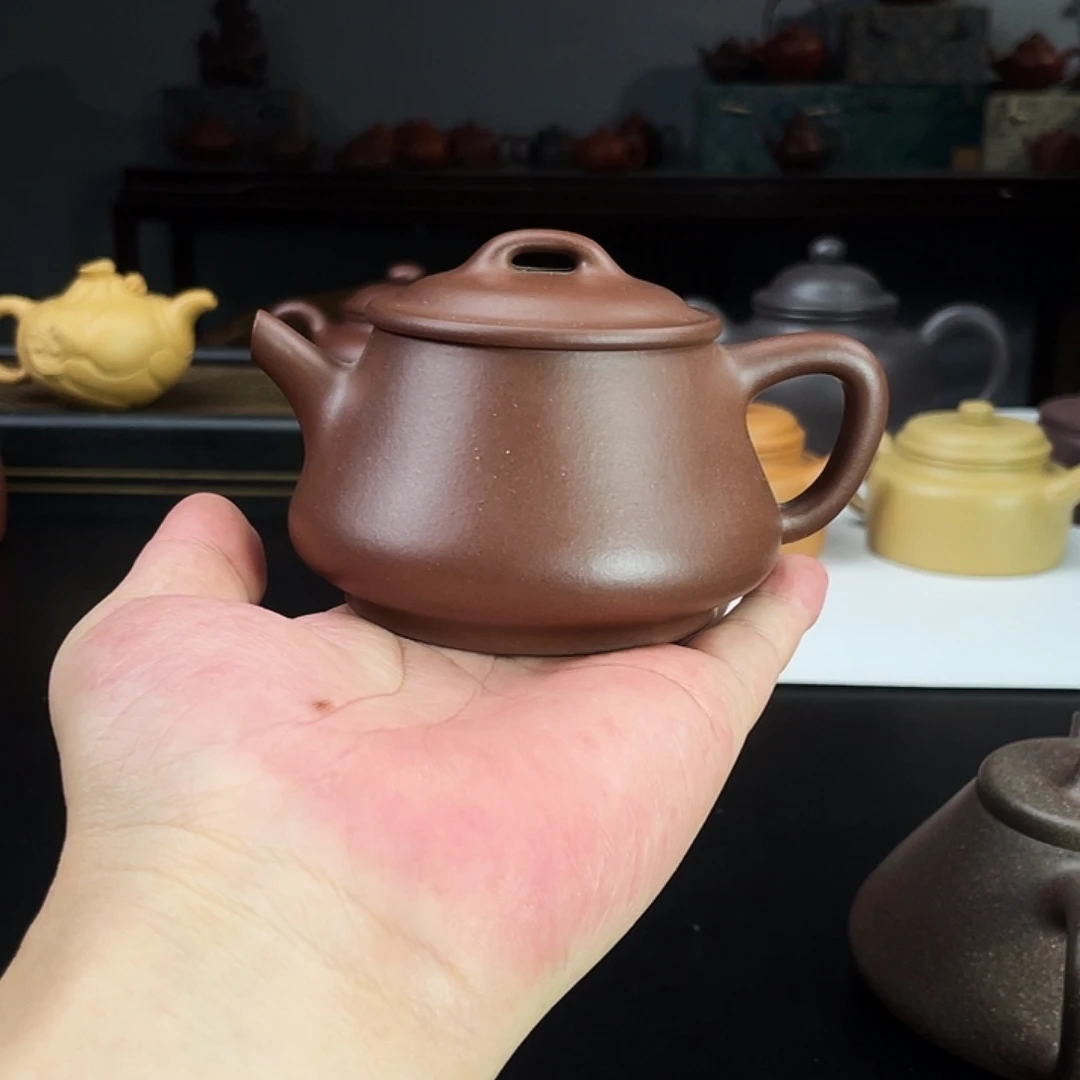 茶壶紫砂宜兴紫砂壶半手工