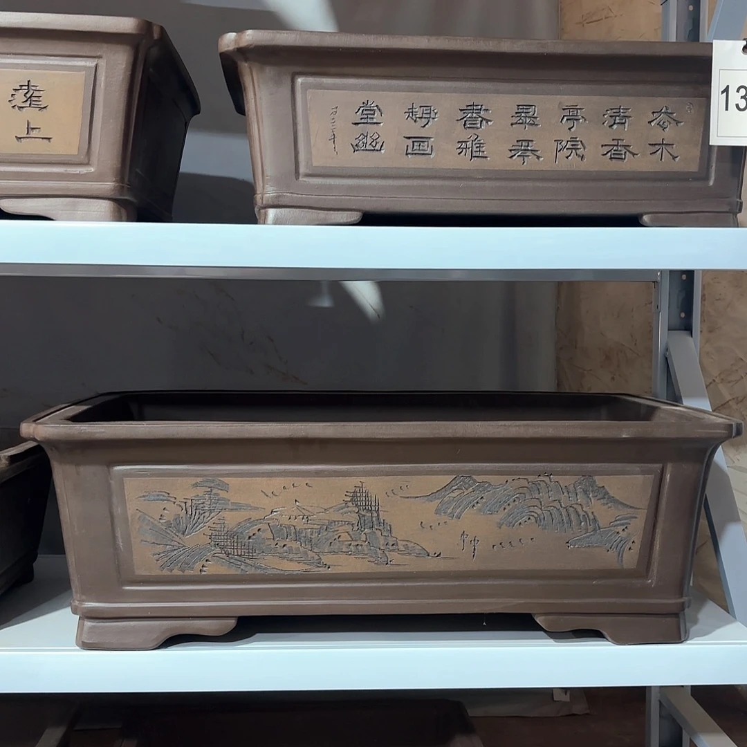 紫砂一米精品马槽2个