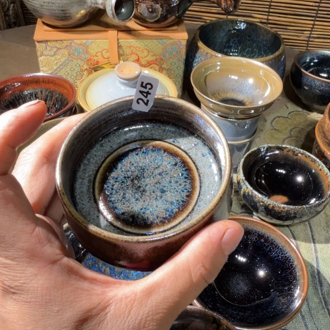 茶盏体**师建盏精品三有0245