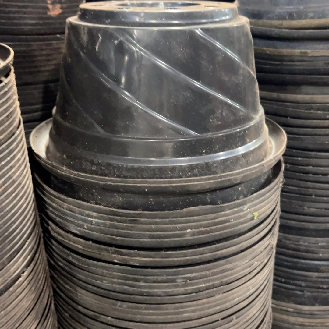 黑螺纹盆21口径11高 20个