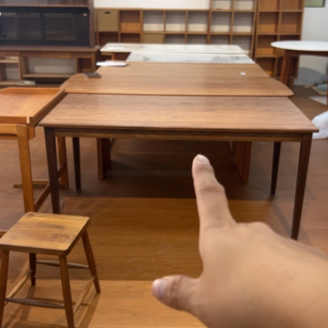 木（非红木类）红橡木胡桃色1.6米桌子