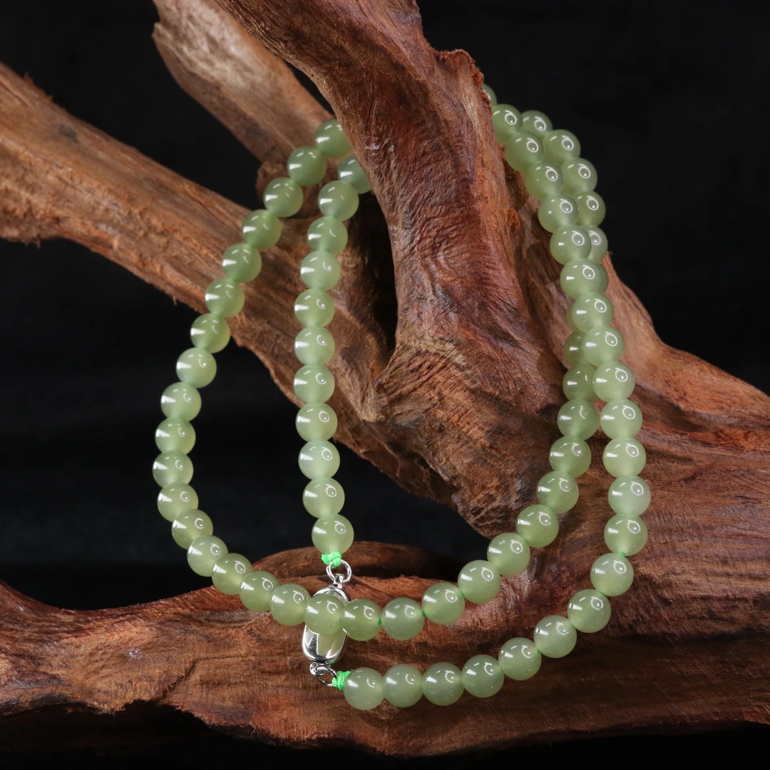 2和田玉s925冰晴水项链/501027保利厦门拍卖