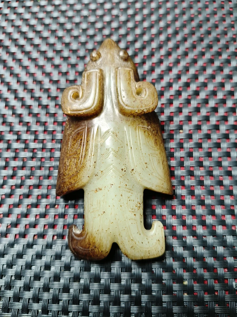 新疆和田玉手把件