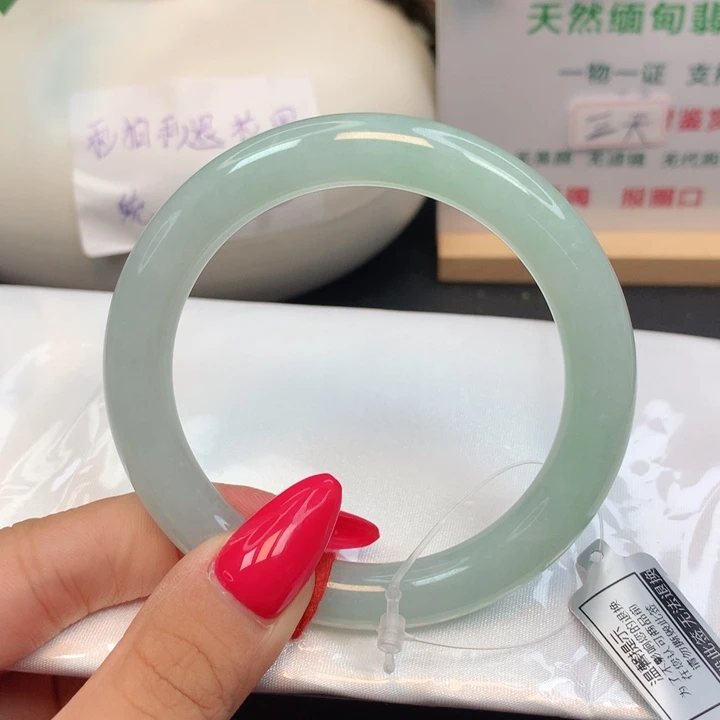 未镶嵌手镯翡翠清*5455
