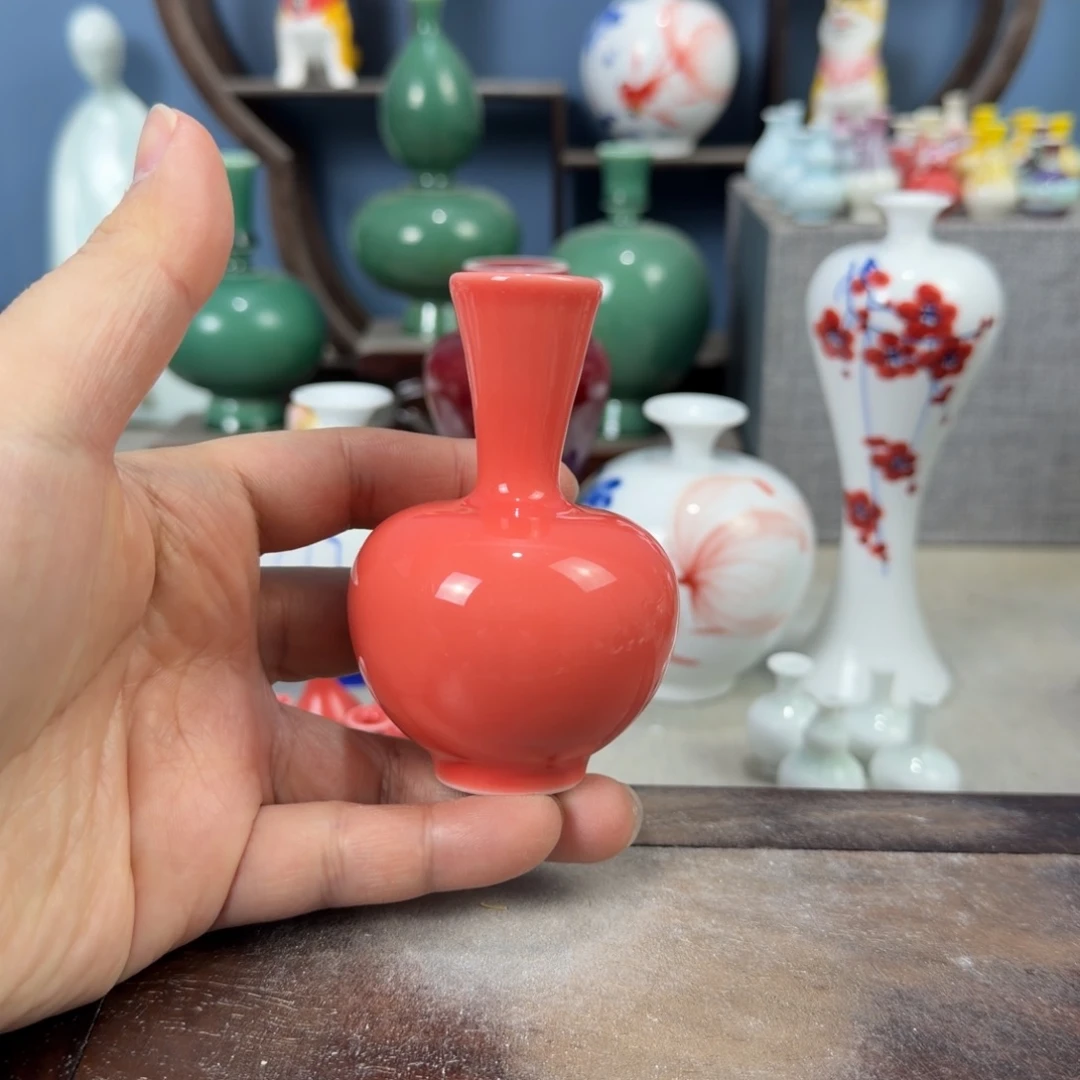 陶瓷手工小花器摆件