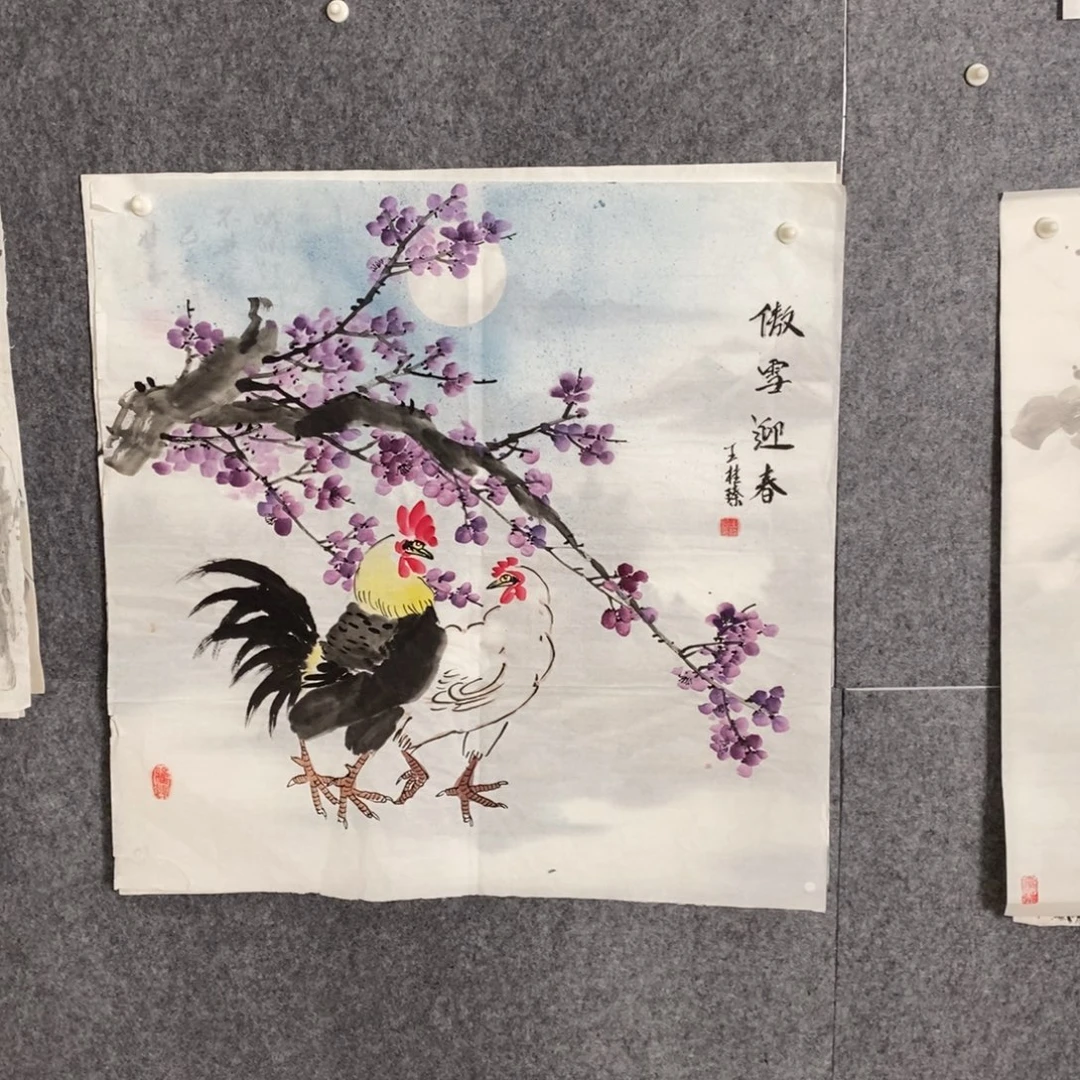 国画手写手绘国画作品96