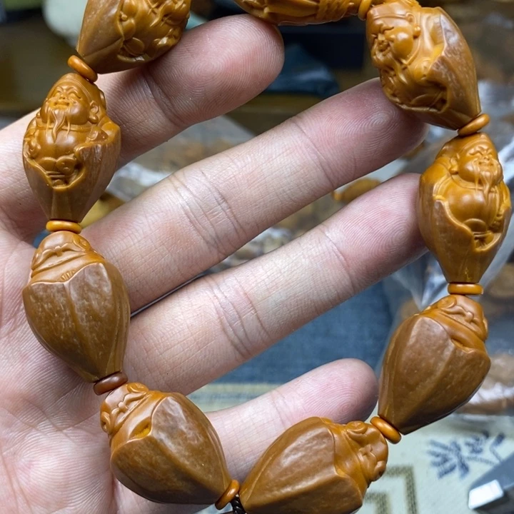 橄榄核手串/手链橄榄核雕工艺手串