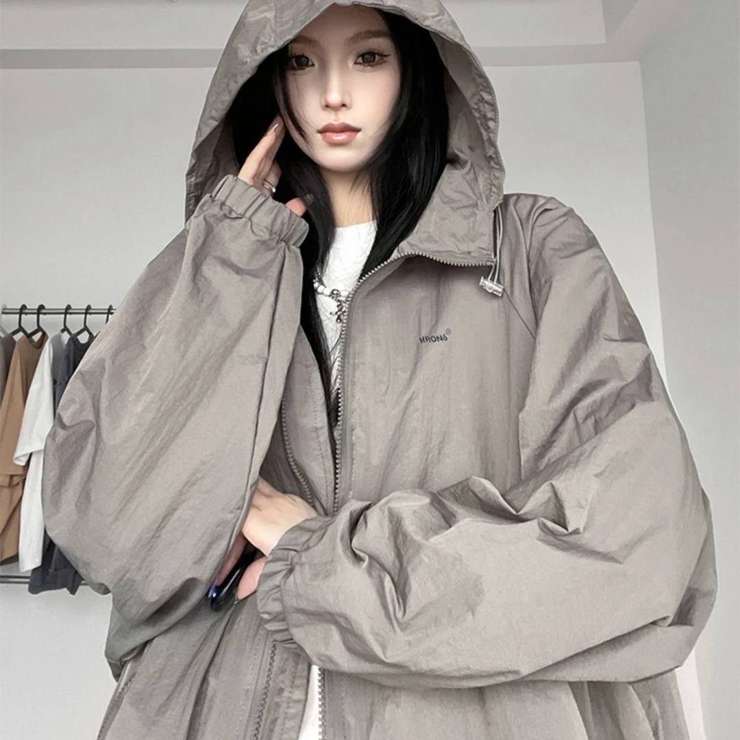 夏季户外防晒衣男女轻薄款透气外套潮牌速干防晒服钓鱼皮肤衣外套