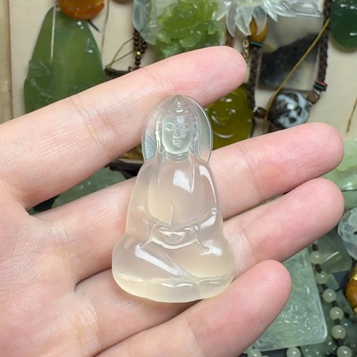 未镶嵌蛇纹石玉颈饰