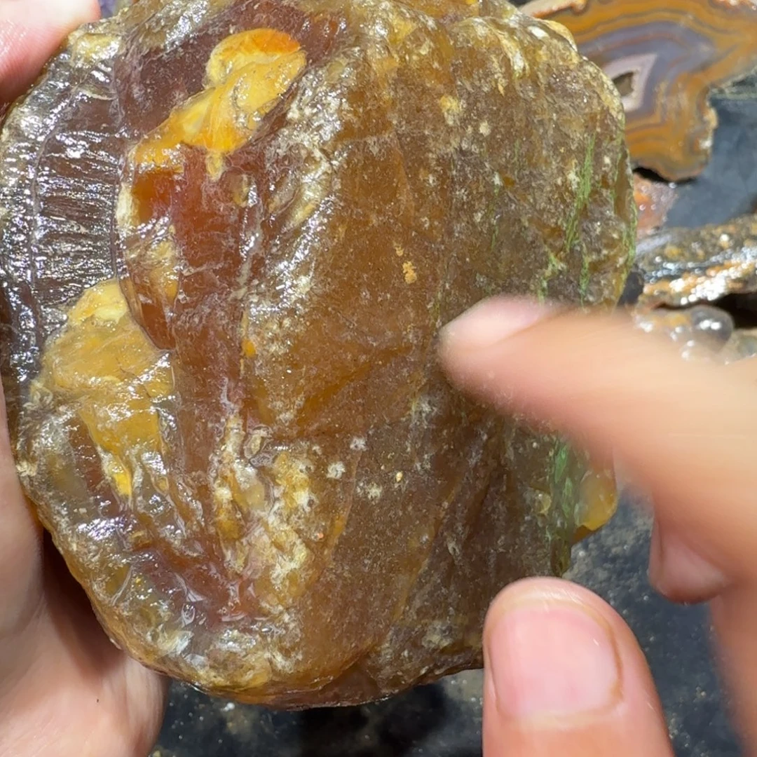 未镶嵌玛瑙/玉髓珠宝半成品