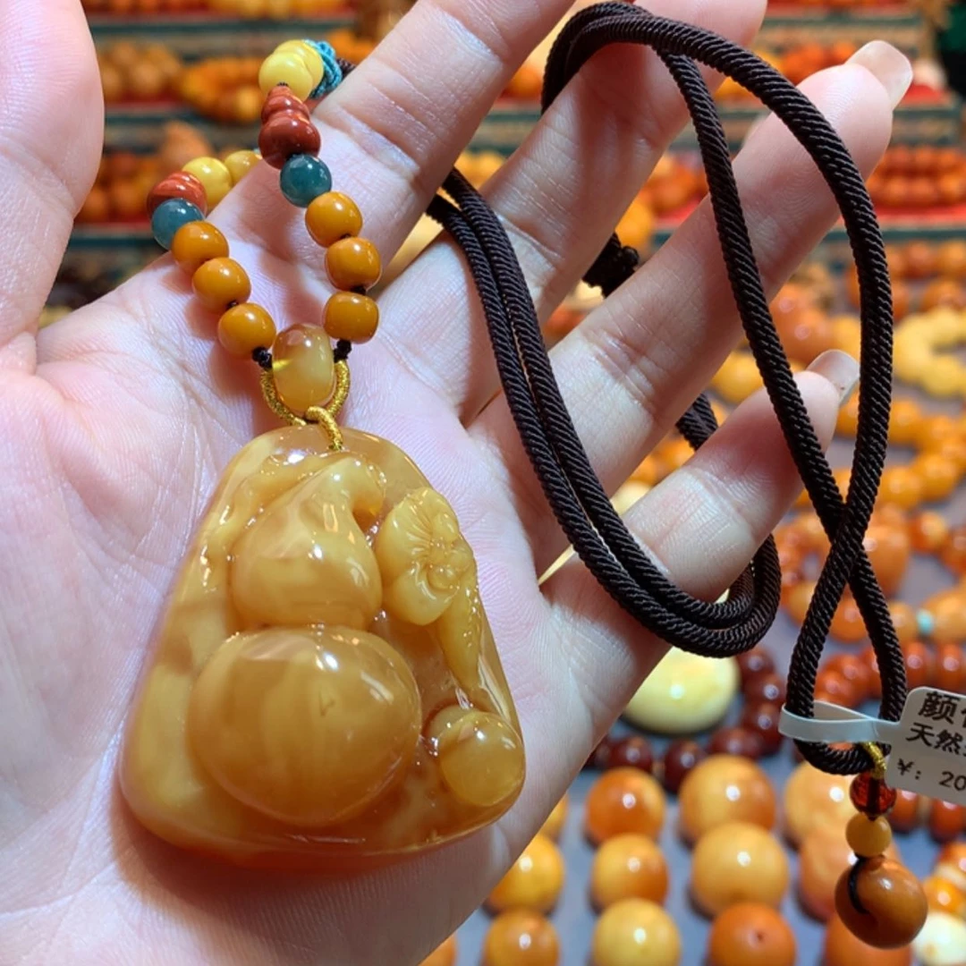 【闪购商品】未镶嵌吊坠(赠链)蜜蜡