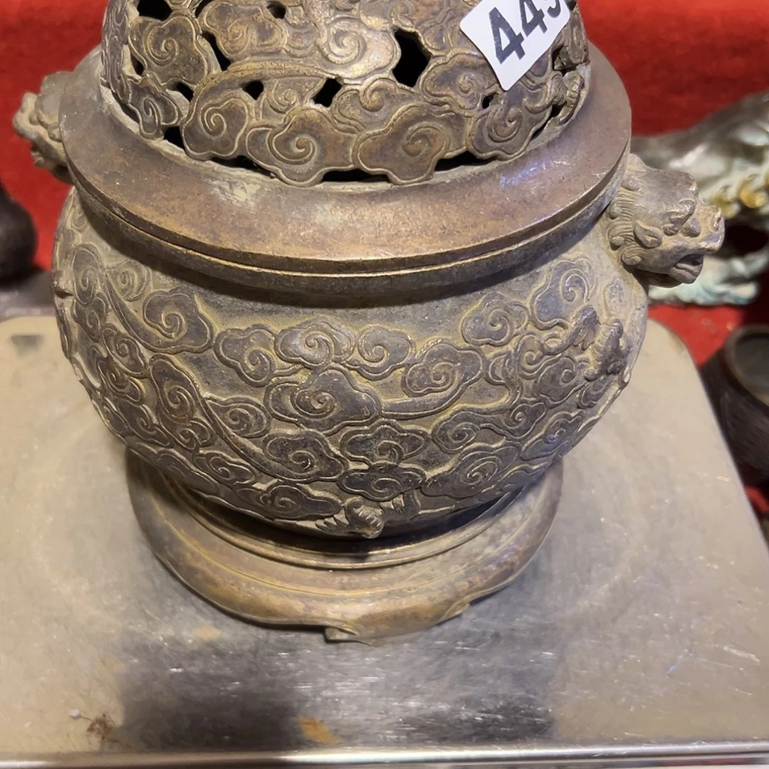 顺***水黄铜摆件，文房摆件