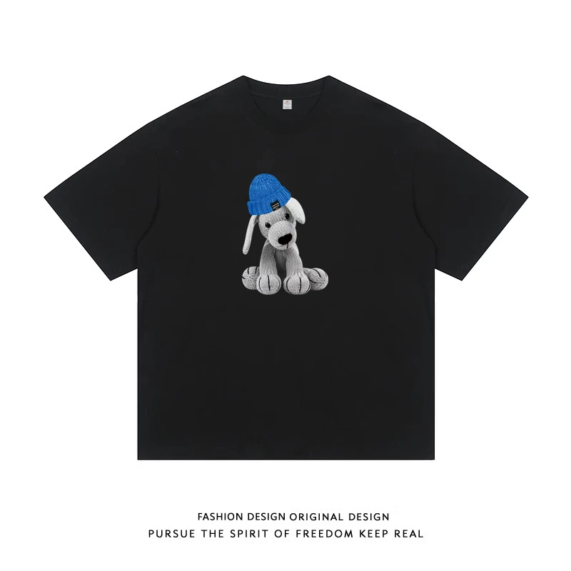 圆领体恤打底衫短袖t恤宽松男女半袖上衣夏季潮DT01-G247