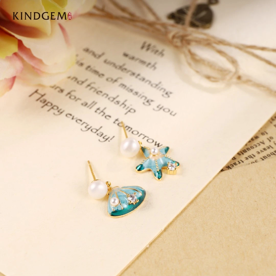 铜合金合成锆石耳饰 CY213XIPC-27428简约时尚轻奢百搭气质耳环