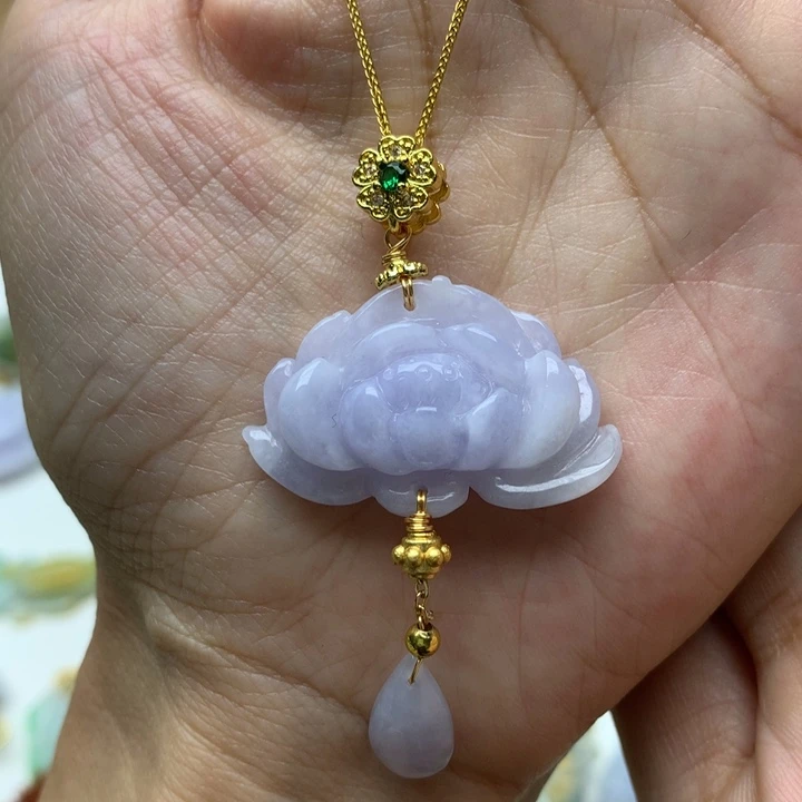 颈饰未镶嵌翡翠翡翠