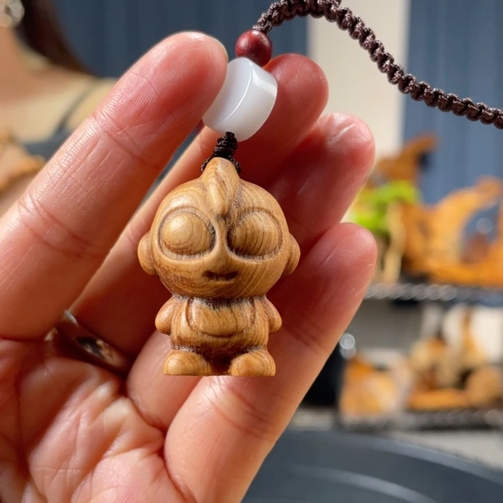 柏木（崖柏）手把件